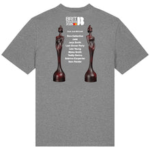 Load image into Gallery viewer, The BRIT Awards 2025 Grey Line-up T-Shirt